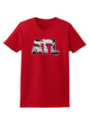 ATL Atlanta Text Womens Dark T-Shirt by TooLoud-Womens T-Shirt-TooLoud-Red-X-Small-Davson Sales