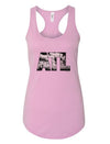 ATL Atlanta Text Womens Tank Top by TooLoud