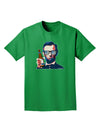 Abraham Drinkoln Adult Dark T-Shirt-Mens T-Shirt-TooLoud-Kelly-Green-Small-Davson Sales