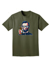 Abraham Drinkoln Adult Dark T-Shirt-Mens T-Shirt-TooLoud-Military-Green-Small-Davson Sales