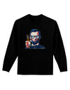 Abraham Drinkoln Adult Long Sleeve Dark T-Shirt-TooLoud-Black-Small-Davson Sales