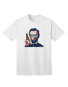 Abraham Drinkoln: Premium Adult T-Shirt for the Modern Connoisseur-Mens T-shirts-TooLoud-White-Small-Davson Sales