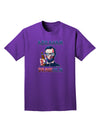 Abraham Drinkoln with Text Adult Dark T-Shirt-Mens T-Shirt-TooLoud-Purple-Small-Davson Sales