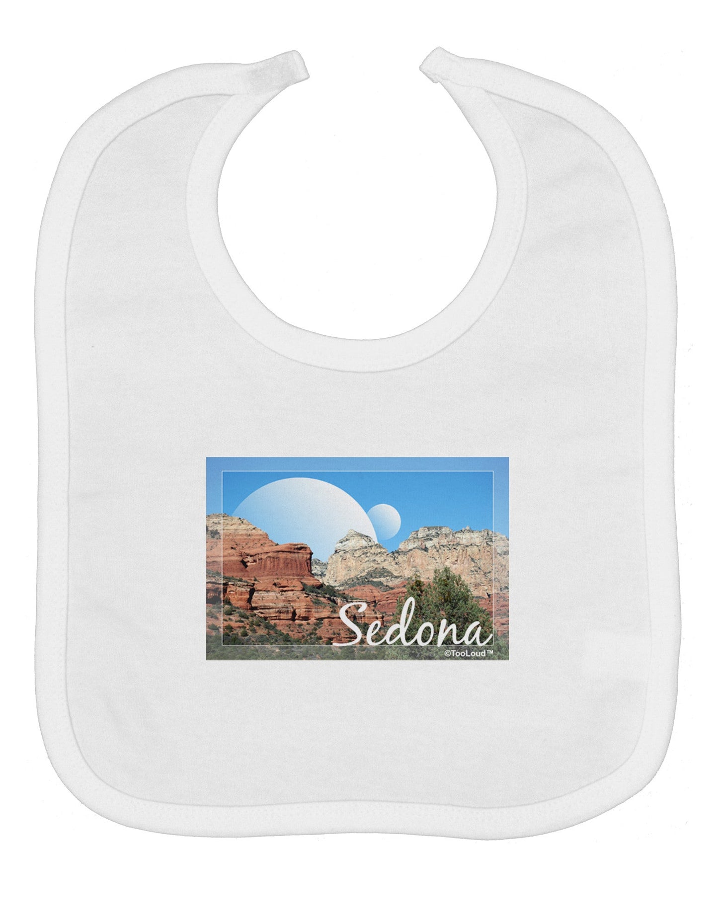 Abstract Sedona Baby Bib