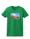 Abstract Sedona Womens Dark T-Shirt-TooLoud-Kelly-Green-XXX-Large-Davson Sales