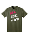 Aca-Awkward Adult Dark T-Shirt-Mens T-Shirt-TooLoud-Military-Green-Small-Davson Sales