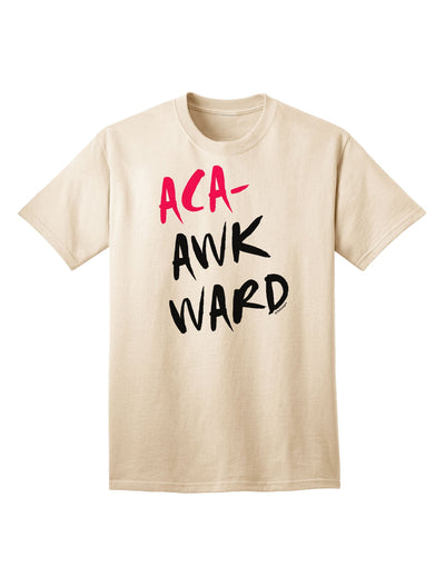 Aca-Awkward Adult T-Shirt-Mens T-Shirt-TooLoud-Natural-Small-Davson Sales