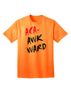 Aca-Awkward Adult T-Shirt-Mens T-Shirt-TooLoud-Neon-Orange-Small-Davson Sales