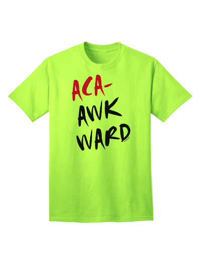 Aca-Awkward Adult T-Shirt-Mens T-Shirt-TooLoud-Neon-Green-Small-Davson Sales