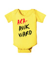 Aca-Awkward Baby Romper Bodysuit-Baby Romper-TooLoud-Yellow-06-Months-Davson Sales