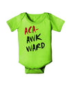 Aca-Awkward Baby Romper Bodysuit-Baby Romper-TooLoud-Lime-Green-06-Months-Davson Sales