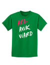 Aca-Awkward Childrens Dark T-Shirt-Childrens T-Shirt-TooLoud-Kelly-Green-X-Small-Davson Sales