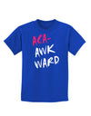 Aca-Awkward Childrens Dark T-Shirt-Childrens T-Shirt-TooLoud-Royal-Blue-X-Small-Davson Sales