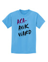 Aca-Awkward Childrens T-Shirt-Childrens T-Shirt-TooLoud-Aquatic-Blue-X-Small-Davson Sales