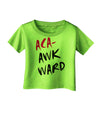 Aca-Awkward Infant T-Shirt-Infant T-Shirt-TooLoud-Lime-Green-06-Months-Davson Sales