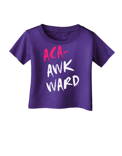 Aca-Awkward Infant T-Shirt Dark-Infant T-Shirt-TooLoud-Purple-06-Months-Davson Sales