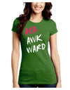 Aca-Awkward Juniors Crew Dark T-Shirt-T-Shirts Juniors Tops-TooLoud-Kiwi-Green-Juniors Fitted Small-Davson Sales