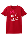 Aca-Awkward Womens Dark T-Shirt-TooLoud-Red-X-Small-Davson Sales