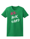 Aca-Awkward Womens Dark T-Shirt-TooLoud-Kelly-Green-X-Small-Davson Sales