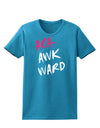 Aca-Awkward Womens Dark T-Shirt-TooLoud-Turquoise-X-Small-Davson Sales