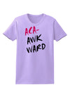 Aca-Awkward Womens T-Shirt-Womens T-Shirt-TooLoud-Lavender-X-Small-Davson Sales