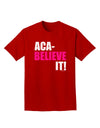 Aca Believe It Adult Dark T-Shirt-Mens T-Shirt-TooLoud-Red-Small-Davson Sales