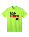 Aca Believe It Adult T-Shirt-Mens T-Shirt-TooLoud-Neon-Green-Small-Davson Sales