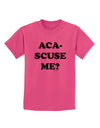 Aca-Scuse Me Childrens T-Shirt-Childrens T-Shirt-TooLoud-Sangria-X-Small-Davson Sales