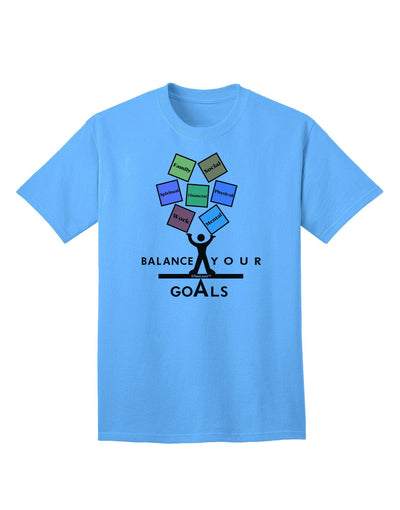 Achieve Equilibrium with our Adult T-Shirt Collection-Mens T-shirts-TooLoud-Aquatic-Blue-XXXX-Large-Davson Sales
