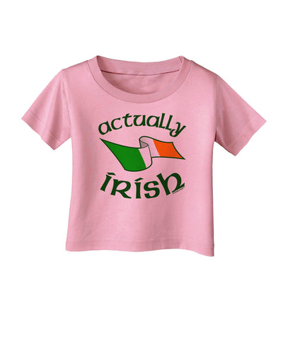 Actually Irish Infant T-Shirt-Infant T-Shirt-TooLoud-Candy-Pink-06-Months-Davson Sales