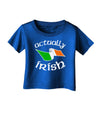 Actually Irish Infant T-Shirt Dark-Infant T-Shirt-TooLoud-Royal-Blue-06-Months-Davson Sales