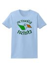 Actually Irish Womens T-Shirt-Womens T-Shirt-TooLoud-Light-Blue-X-Small-Davson Sales