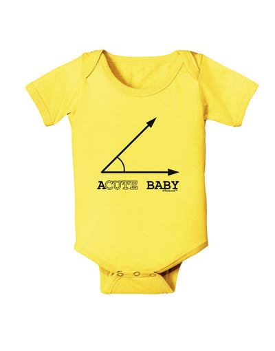 Acute Baby Baby Romper Bodysuit-Baby Romper-TooLoud-Yellow-06-Months-Davson Sales