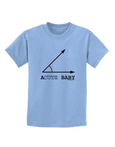 Acute Baby Childrens T-Shirt-Childrens T-Shirt-TooLoud-Light-Blue-X-Small-Davson Sales