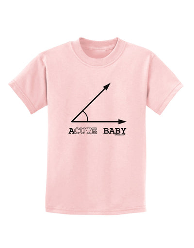 Acute Baby Childrens T-Shirt-Childrens T-Shirt-TooLoud-PalePink-X-Small-Davson Sales