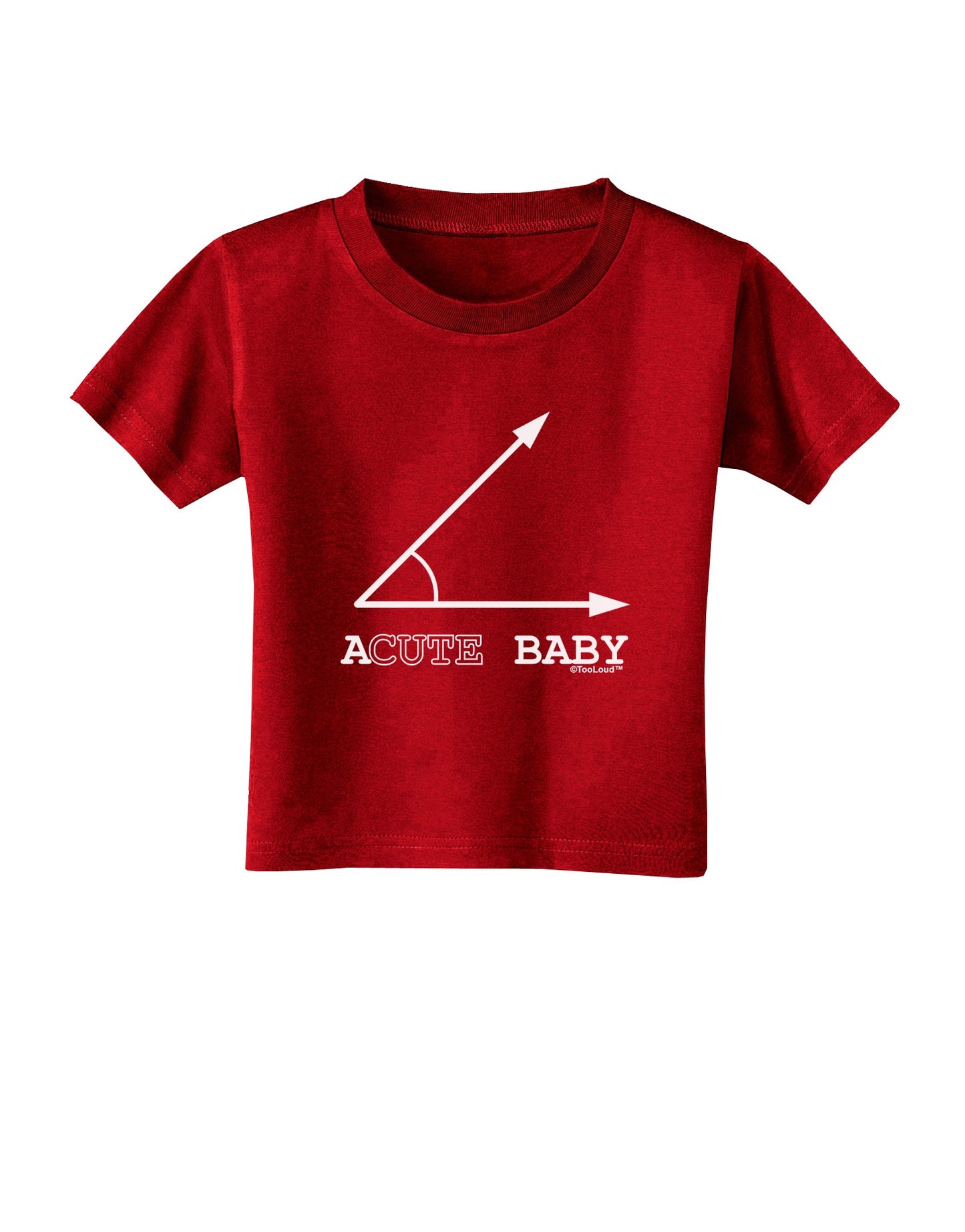 Acute Baby Toddler T-Shirt Dark-Toddler T-Shirt-TooLoud-Red-2T-Davson Sales