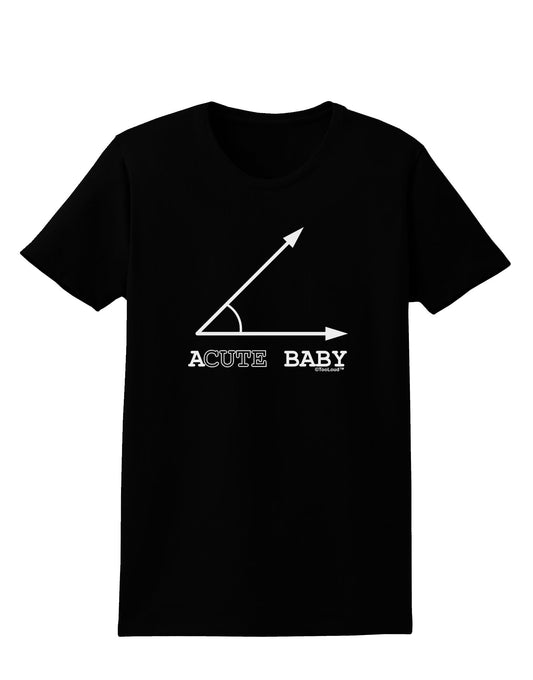 Acute Baby Womens Dark T-Shirt-TooLoud-Black-X-Small-Davson Sales