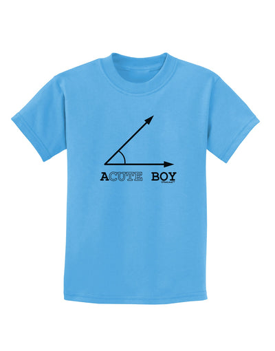 Acute Boy Childrens T-Shirt-Childrens T-Shirt-TooLoud-Aquatic-Blue-X-Small-Davson Sales
