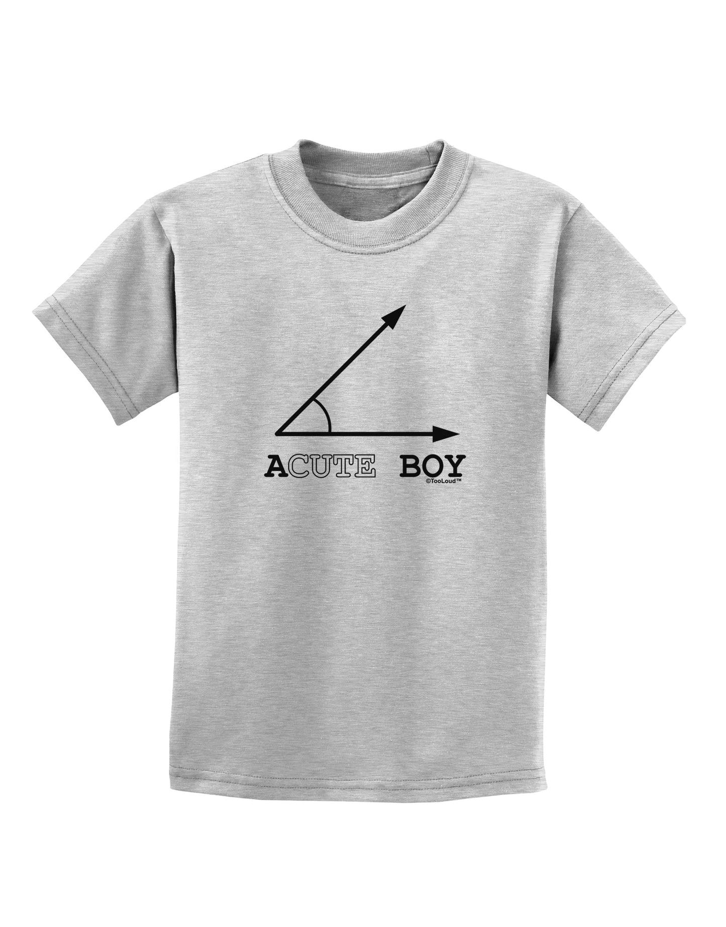 Acute Boy Childrens T-Shirt-Childrens T-Shirt-TooLoud-AshGray-X-Small-Davson Sales