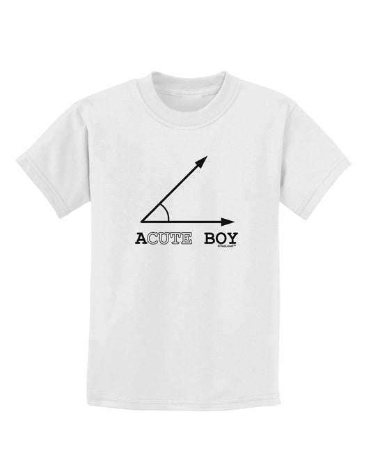 Acute Boy Childrens T-Shirt-Childrens T-Shirt-TooLoud-White-X-Small-Davson Sales