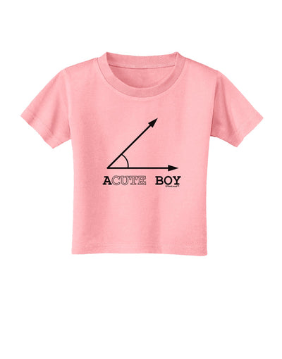 Acute Boy Toddler T-Shirt-Toddler T-Shirt-TooLoud-Candy-Pink-2T-Davson Sales