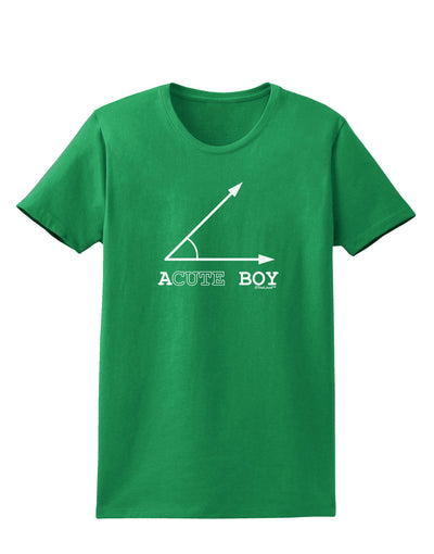 Acute Boy Womens Dark T-Shirt-TooLoud-Kelly-Green-X-Small-Davson Sales