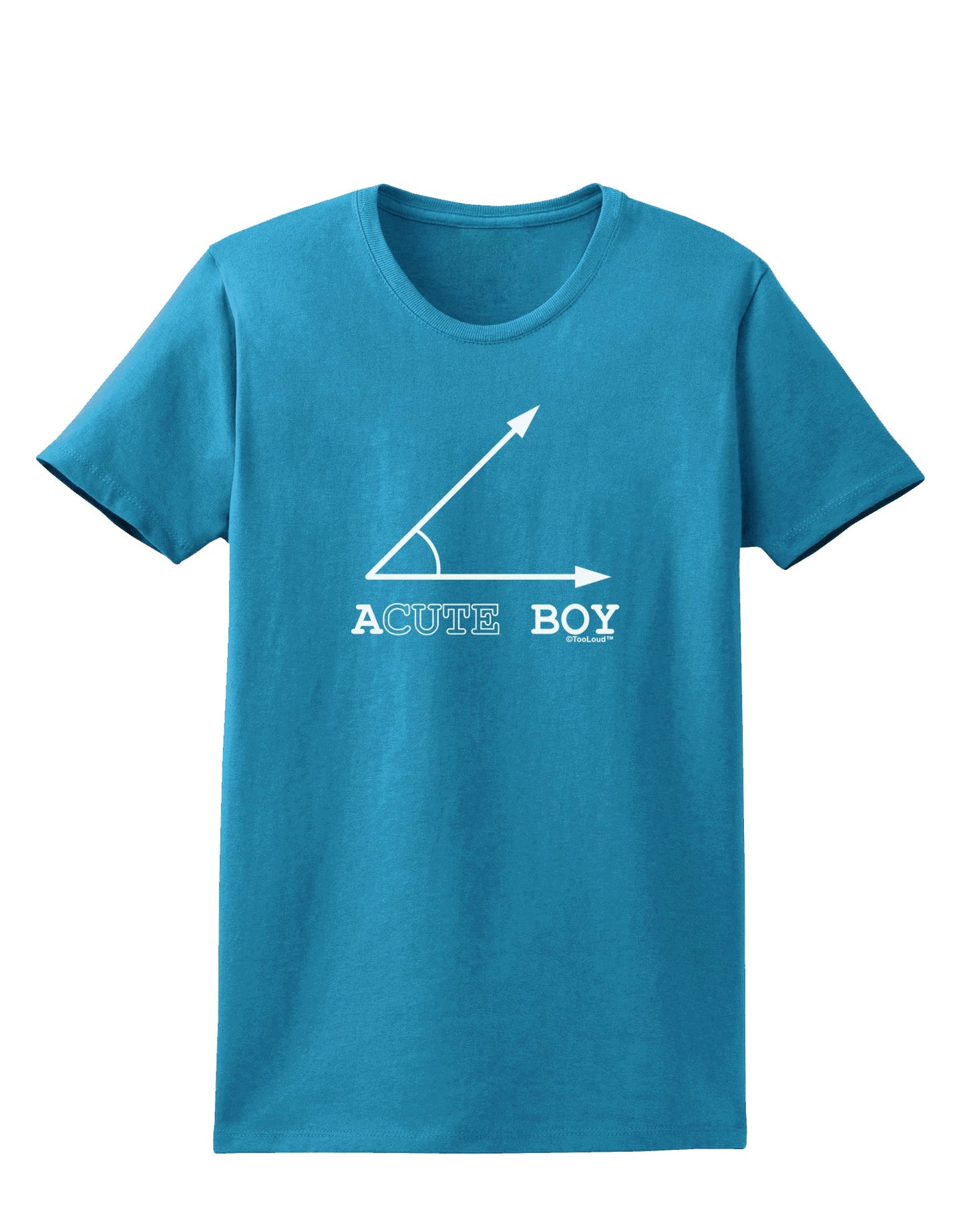 Acute Boy Womens Dark T-Shirt-TooLoud-Turquoise-X-Small-Davson Sales