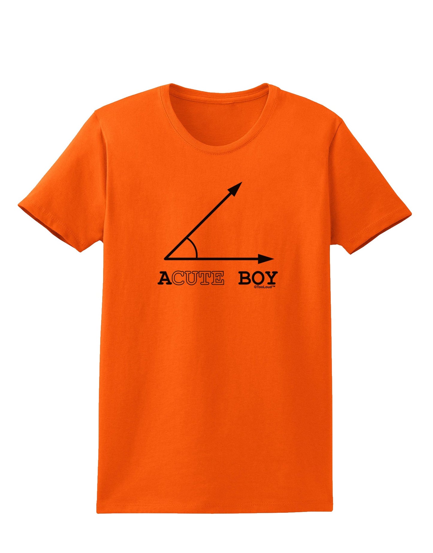 Acute Boy Womens T-Shirt-Womens T-Shirt-TooLoud-Orange-X-Small-Davson Sales