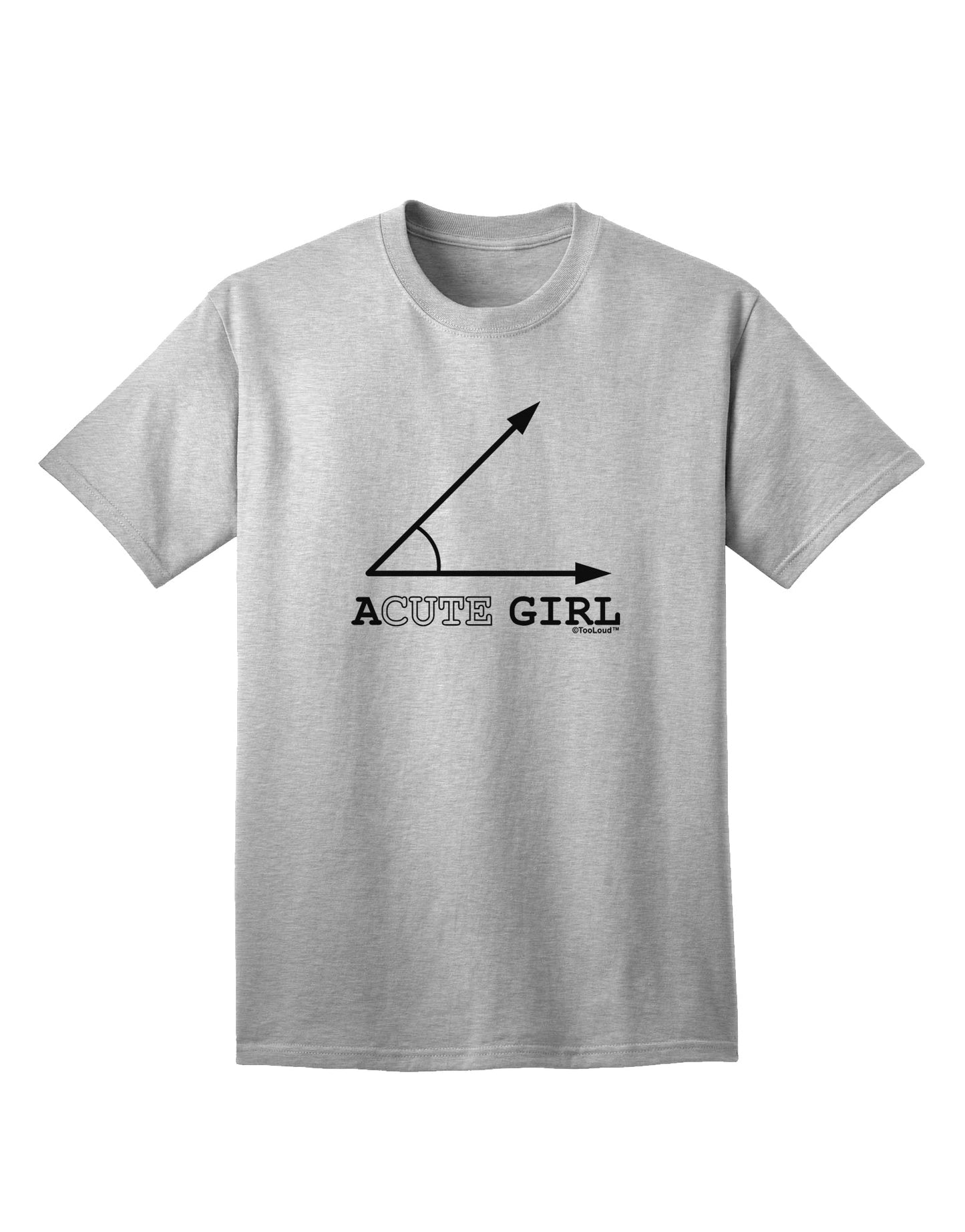 Acute Girl Adult T-Shirt-Mens T-Shirt-TooLoud-AshGray-Small-Davson Sales