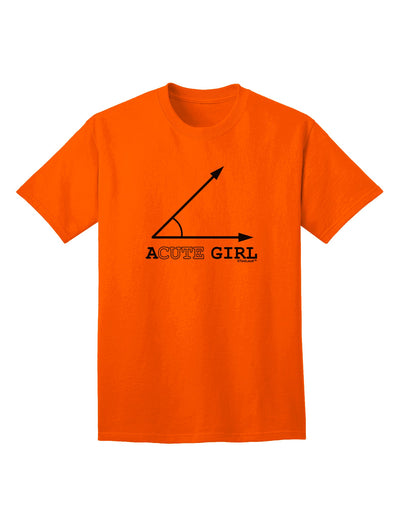 Acute Girl Adult T-Shirt-Mens T-Shirt-TooLoud-Orange-Small-Davson Sales
