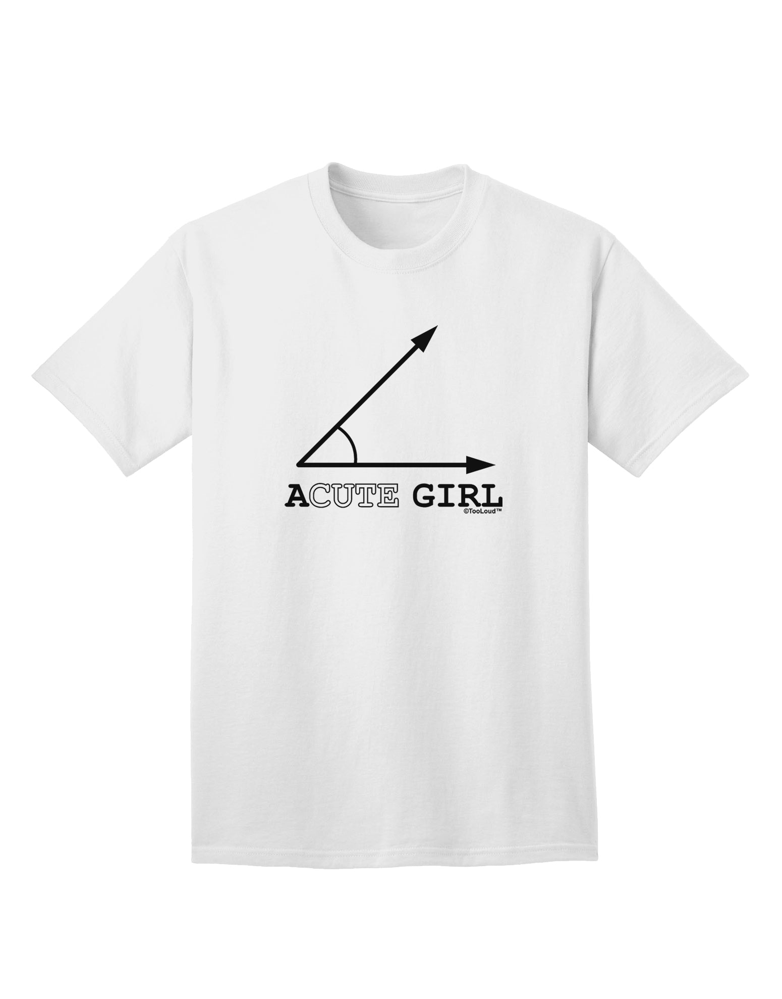Acute Girl Adult T-Shirt-Mens T-Shirt-TooLoud-White-Small-Davson Sales