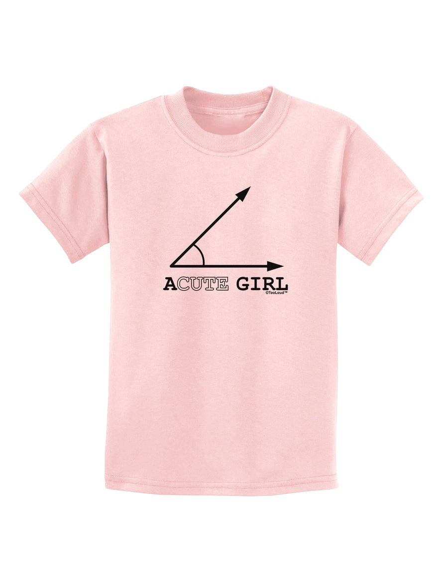 Acute Girl Childrens T-Shirt-Childrens T-Shirt-TooLoud-White-X-Small-Davson Sales