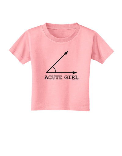 Acute Girl Toddler T-Shirt-Toddler T-Shirt-TooLoud-Candy-Pink-2T-Davson Sales