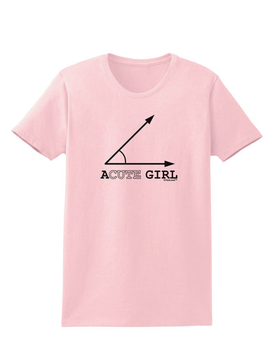 Acute Girl Womens T-Shirt-Womens T-Shirt-TooLoud-PalePink-X-Small-Davson Sales